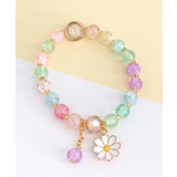 レインボー | お花ビーズブレスレット | F.O.Online Store