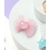 ピンク | 星・ハートモチーフチュールヘアクリップ | F.O.Online Store