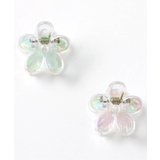 リボン・お花クリアヘアクリップ2個セット | F.O.Online Store | 詳細画像1 
