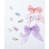リボン・お花クリアヘアクリップ2個セット | F.O.Online Store | 詳細画像7 