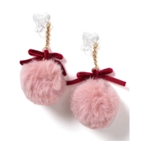 リボンファーイヤリング | F.O.Online Store | 詳細画像11 