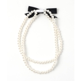 パールリボンネックレス | F.O.Online Store | 詳細画像3 