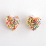 レインボー | ハートイヤリング | F.O.Online Store