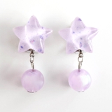 ラベンダー | 星イヤリング | F.O.Online Store