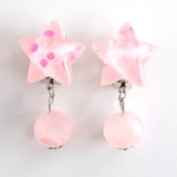 ピンク | 星イヤリング | F.O.Online Store