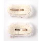 ファーリボンヘアクリップ | F.O.Online Store | 詳細画像3 