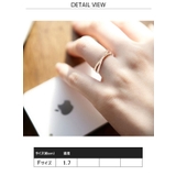 【春新作】リング 大人 上品 | futier land | 詳細画像3 