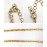 上品さプラスしたいアクセント。スリムツイストチェーンネックレス | futier land | 詳細画像3 