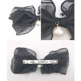 シアーリボンパールバレッタ | futier land | 詳細画像4 