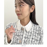 ひとつ足すだけで華やぎアップ。パールビジュー付け襟 | futier land | 詳細画像4 