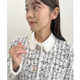 ひとつ足すだけで華やぎアップ。パールビジュー付け襟 | futier land | 詳細画像8 