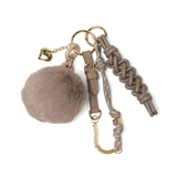 mocha×taupe | 正規品 ヴィオラドーロ バッグチャーム | ギャレリア Bag&Luggage