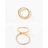 華奢でヌーディーなループリング メニーウェイループリング アクセサリー | Re:EDIT | 詳細画像7