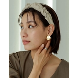 顔まわりを華やかにするプレートイヤリング フルムーンプレートイヤリング | Re:EDIT | 詳細画像4