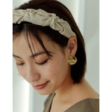 顔まわりを華やかにするプレートイヤリング フルムーンプレートイヤリング | Re:EDIT | 詳細画像5