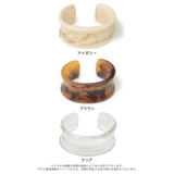 夏のコーデにマッチするバングル オープンデザインバングル アクセサリー | Re:EDIT | 詳細画像6