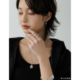 程よくアクセントになるサイズ感が魅力 ワイドカーブリング アクセサリー/リング | Re:EDIT | 詳細画像5