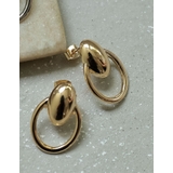 ドロップデザインサークルピアス | Re:EDIT | 詳細画像3