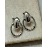 ドロップデザインサークルピアス | Re:EDIT | 詳細画像4