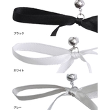 [神山まりあさん着用]サテンリボンピアス | Re:EDIT | 詳細画像16 
