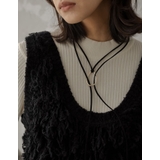ブラック(501) | [Accessory Collection]フープモチーフ付チョーカー | Re:EDIT