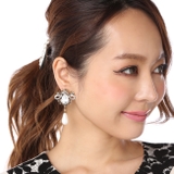 プリンセスシャンデリアピアス 結婚式 ピアス | GIRL | 詳細画像1 
