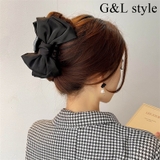 リボンモチーフヘアクリップ 10024 | G&L Style | 詳細画像1