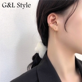 ツイスト・チェーンモチーフダブルイヤーカフピアス 10053 | G&L Style | 詳細画像1 