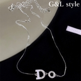 アルファベットモチーフストーンネックレス 10138 | G&L Style | 詳細画像1 