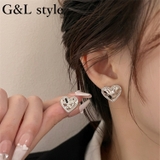 ハートモチーフシルバーピアス・イヤリング 10152 | G&L Style | 詳細画像1 