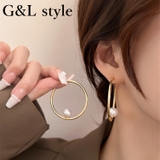 パールフープピアス 10205 | G&L Style | 詳細画像1 