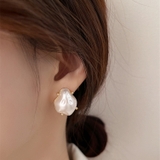 A | ゴールドフレームフェイクパールピアス・イヤリング 10209 | G&L Style