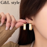 ハートモチーフゴールドスクエアピアス 10223 | G&L Style | 詳細画像1 