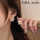 フラワーチーフパールピアス 10226 | G&L Style | 詳細画像1 