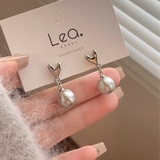 シルバー | ハートモチーフパールピアス 10365 | G&L Style