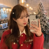 ハートストーンリボンヘアクリップ 2個セット 10428 | G&L Style | 詳細画像4 