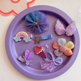 B | ヴァリアスヘアクリップ8点セット 8536 | Amiyo