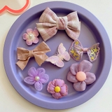 F | ヴァリアスヘアクリップ8点セット 8536 | Amiyo