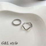 シルバーリング2点セット 9450 | G&L Style | 詳細画像1 