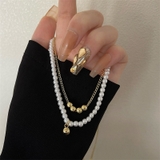 メタルボールゴールドネックレス 9509 | G&L Style | 詳細画像2 