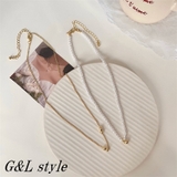 メタルボールゴールドネックレス 9509 | G&L Style | 詳細画像1 