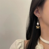 バタフライモチーフパールピアス 9697 | G&L Style | 詳細画像4 