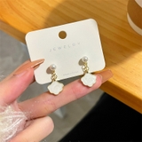 ゴールド | ゴールドフレームパールピアス 9698 | G&L Style