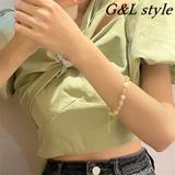 カラーストーン2連ブレスレット 9708 | G&L Style | 詳細画像1 