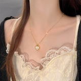 A | ハートモチーフ・パール 2typeネックレス 9743 | G&L Style