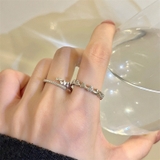 2typeデザインハートモチーフリング 9748 | G&L Style | 詳細画像2 