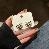 ミックス | ハートモチーフブロックチェックピアス 9848 | G&L Style