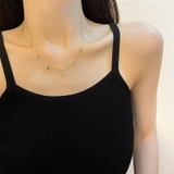 トライアングルモチーフストーンネックレス 9857 | G&L Style | 詳細画像4 