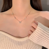 バタフライモチーフストーンネックレス 9990 | G&L Style | 詳細画像4 