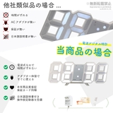 電波時計 デジタル時計 3D | GOLWIS | 詳細画像4 